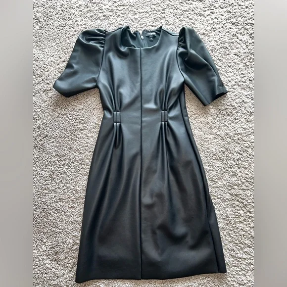 Faux Leather Dress Faux Leather Dress